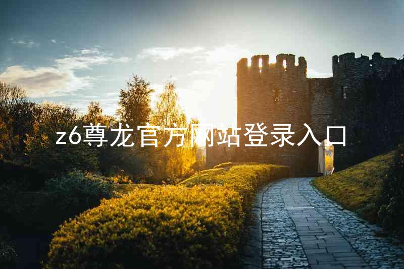 z6尊龙官方网站登录入口